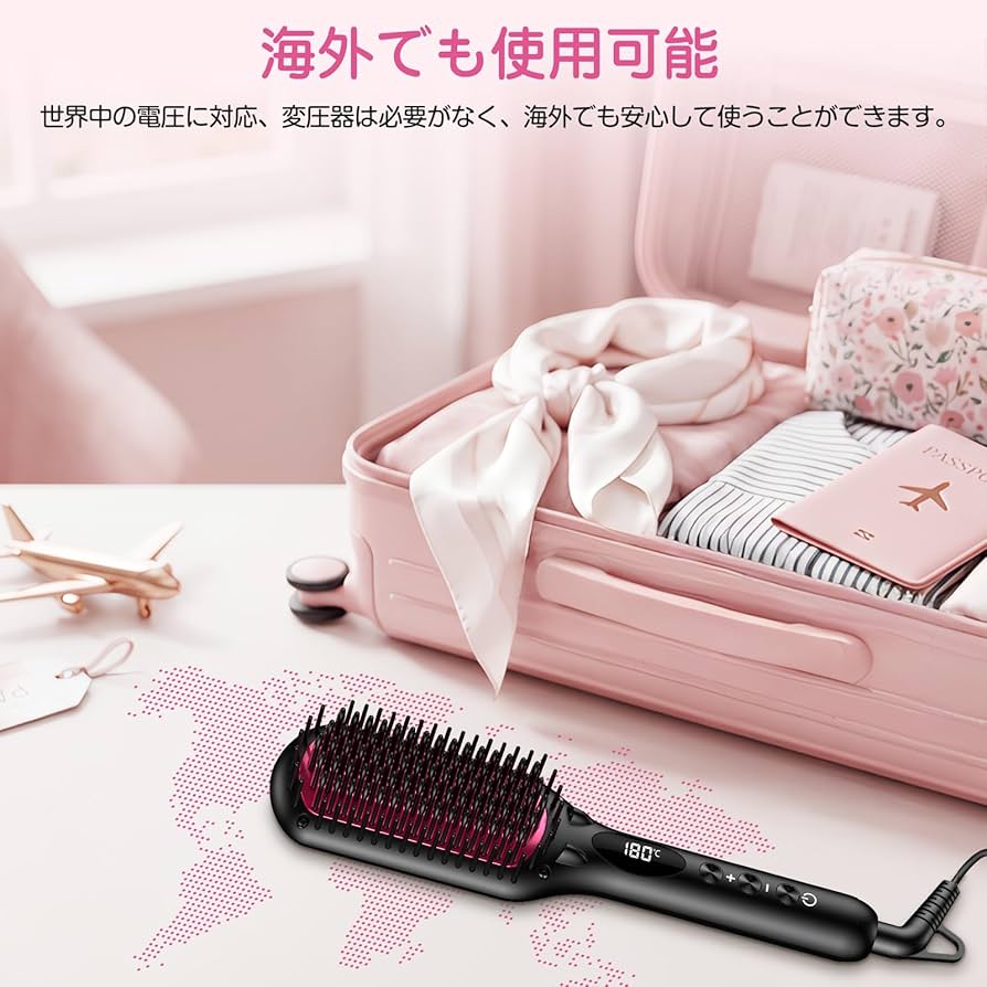 【豪華4点セット】テスコム ヘアアイロン・ヒートブラシ・東芝アイロン まとめ売り Amazon | MiroPure ストレートブラシ 5列歯 ヘアアイロン ヒートブラシ