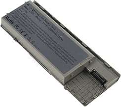 ARyee 5200mAh 11.1V D620 Battery Laptop Battery for Dell Latitude D620 D630 ATG D630c NT379 JD634 TD175 312-0383, Metallic Grey