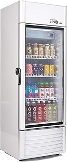 Single Door Beverage Cooler - 6.5 cu ft - Silver by Premium Levella