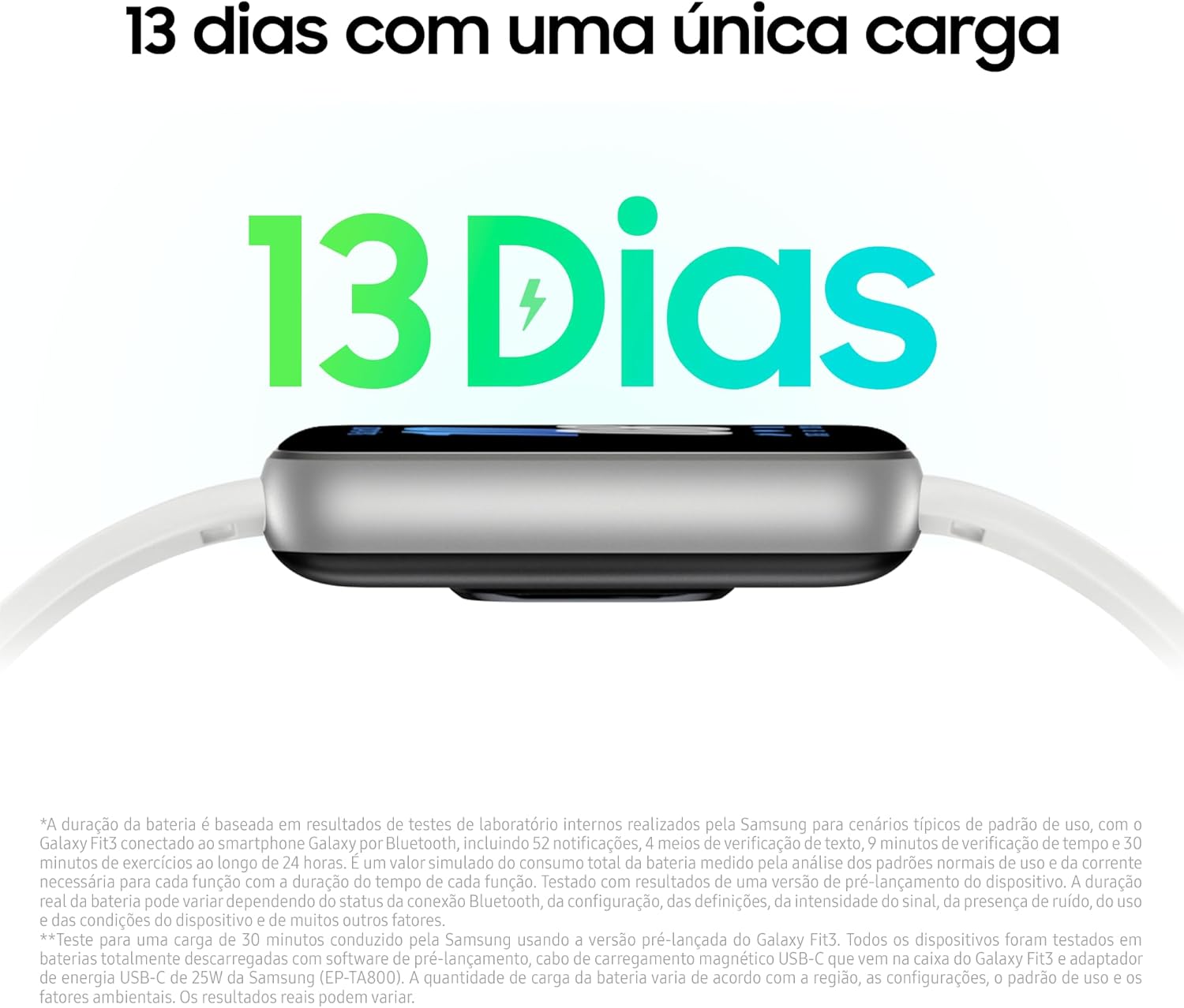 Smartwatch Samsung Galaxy Fit3 Display 1.6&Quot; Prata. Cuidado! 3 71Kuhe+C3Nl. Ac Sl1500