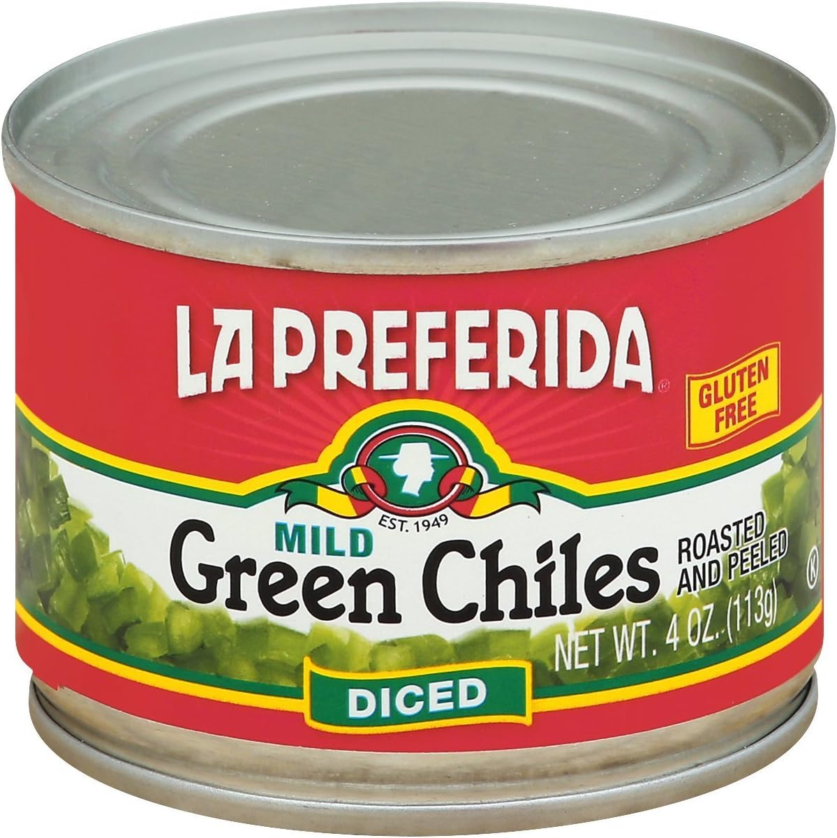 La Preferida Diced Green Chillis