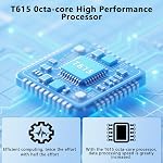 Android 15 Tablet 10 Inch, 24GB RAM+128GB ROM/1TB Expandable, 1.8GHz Octa-core CPU, 1280x800 IPS HD Display, WiFi 6, BT 5.4, 5+8MP Camera, 2 in 1 Tablets with Keyboard Case Mouse Stylus