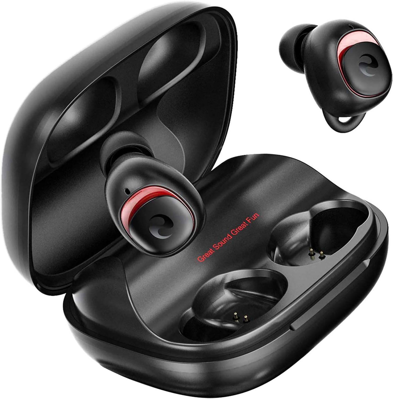 Bluetooth Earbuds Wireless Earbuds Bluetooth Earphones Wireless Headphones, Bluetooth 5.0 Deep Bass IPX7 Waterproof TWS Stereo in-Ear Headphones with Charging Case