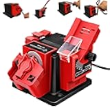 Electric Drill Bit Sharpener, 3-in-1 Universal Sharpening Station, Multifunction Electric Sharpening Machine for Drill Bit Knife Chisel Scissor