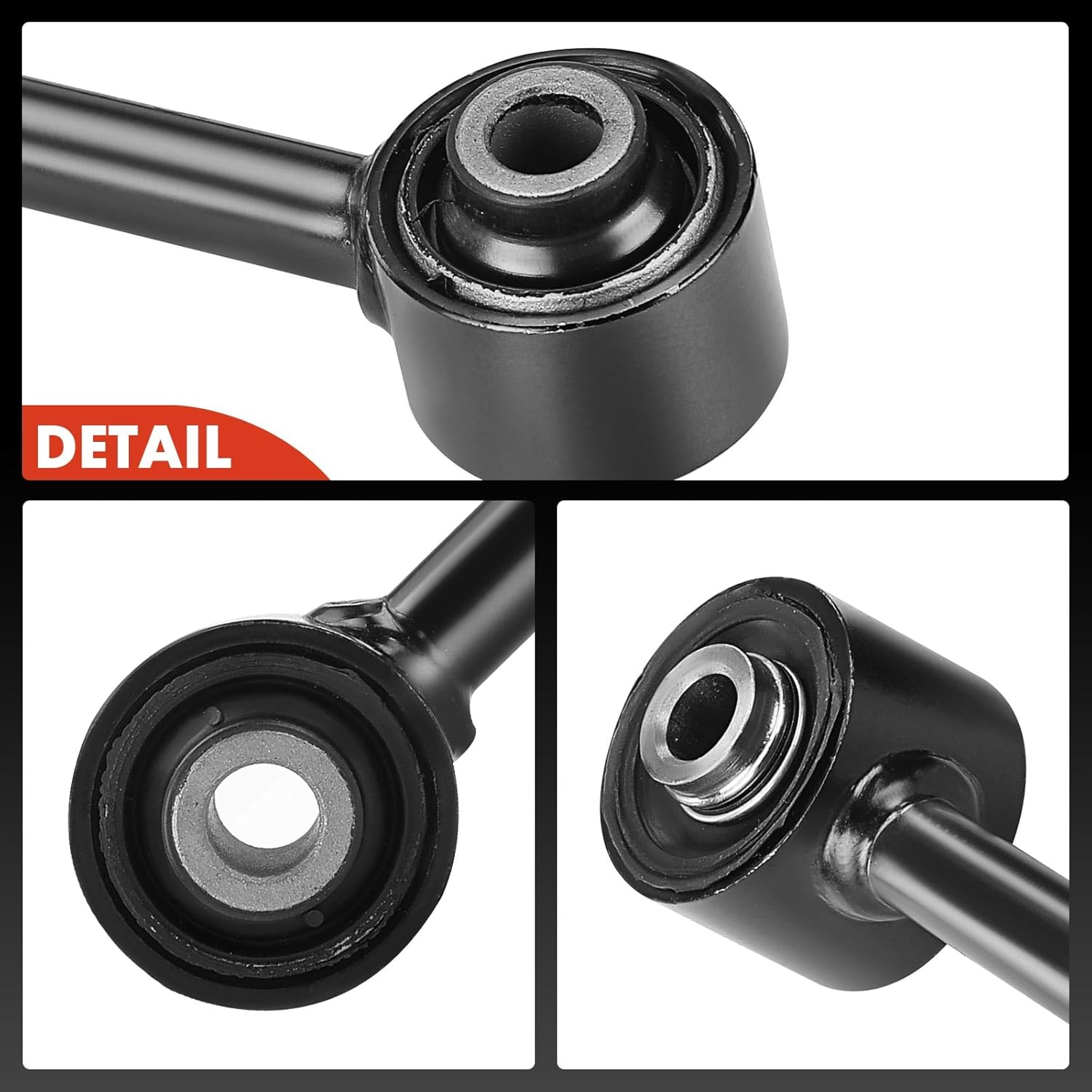 A-Premium 2 x Rear Lower Forward Suspension Lateral Arm, Compatible with Jeep Compass 2007-2017, Patriot 2007-2017 & Mitsubishi Outlander 2003-2006, Lancer 2004-2006 & Dodge Caliber 2007-2012