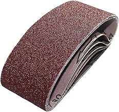 Goodway Cloth Sanding Belts for Belt Sanders 75 x 533 mm Grit 40-10 Pieces