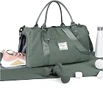 BJLFS Gym Bag Womens Men with Shoes Compartment and Wet Pocket,Travel Duffel Bag Sport Gym Tote Bags Weekend Overnight Bag