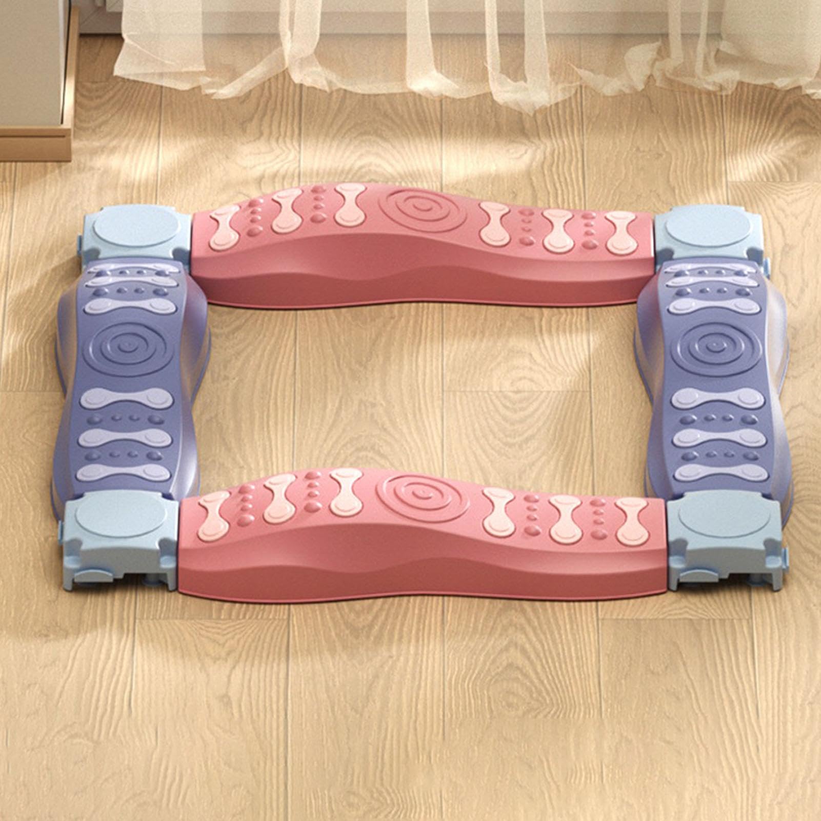 Generico Viga de equilibrio de juguete – ABS entrenamiento motor niños bordes lisos antideslizante estable juego activo para movimiento interior y exterior, coordinación y