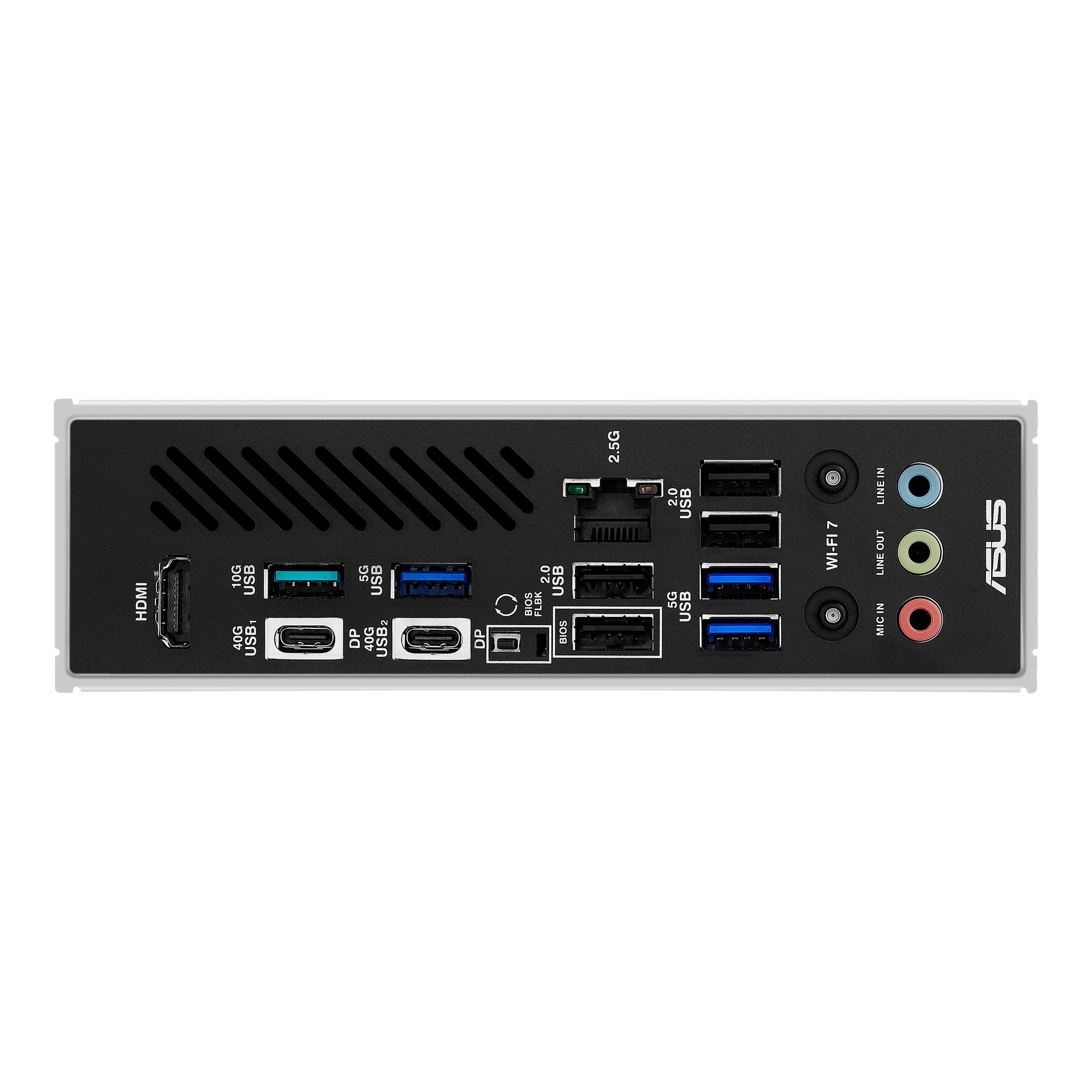 ASUS Scheda madre X870 MAX Gaming WIFI7 AMD AM5 ATX, 12+2+1 DrMOS 80A, DDR5, PCIe 5.0 x16 Q-Release, 3X M.2, Wi-Fi 7 Q-Antenna, 2.5Gb LAN, USB4® Type-C®, USB-C® 20Gbps, BIOS Flashback™, Aura Sync