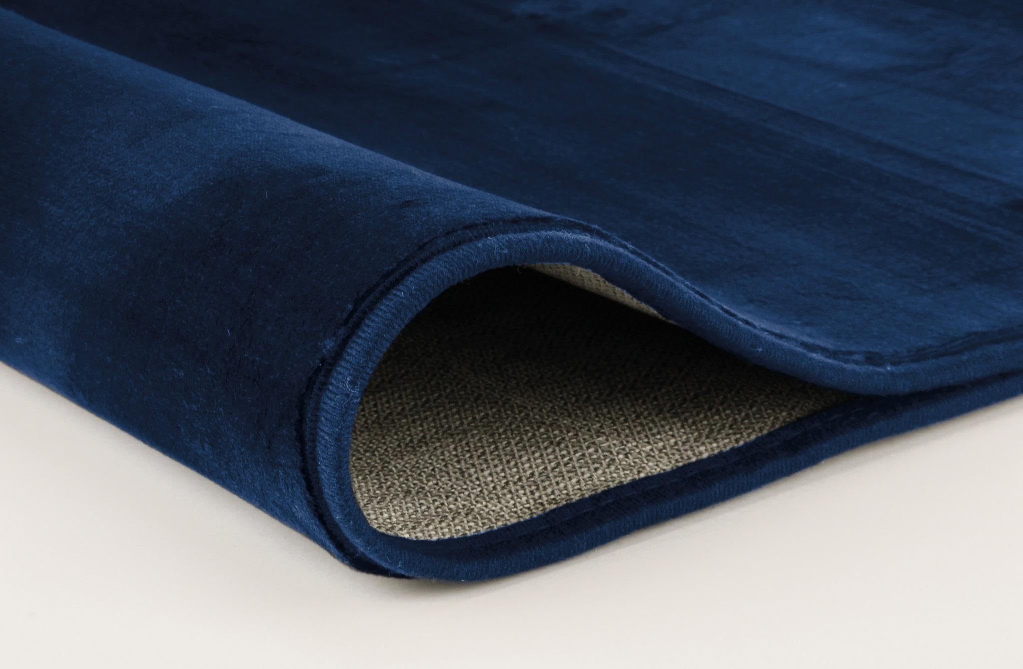 Kleine Wolke Badteppich Velvet Navy 60 x 90 cm