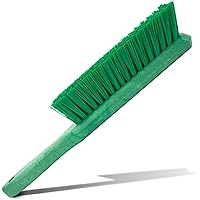 Vista 23 de Cepillo de mostrador manual Sparta de 8 pulgadas de cerdas suaves, cepillo para el polvo de uso múltiple con mango de 5 pulgadas para mesas, Verde
