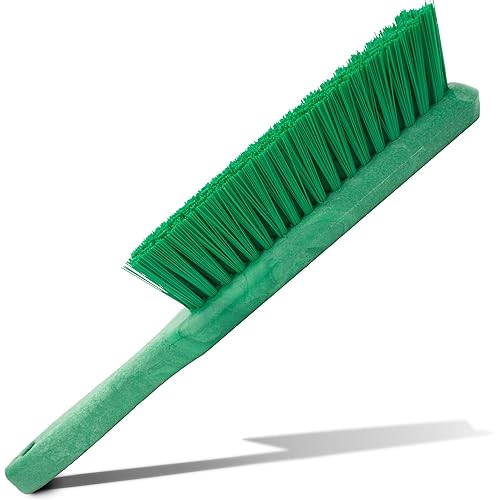 Cepillo de mostrador manual Sparta de 8 pulgadas de cerdas suaves, cepillo para el polvo de uso múltiple con mango de 5 pulgadas para mesas,