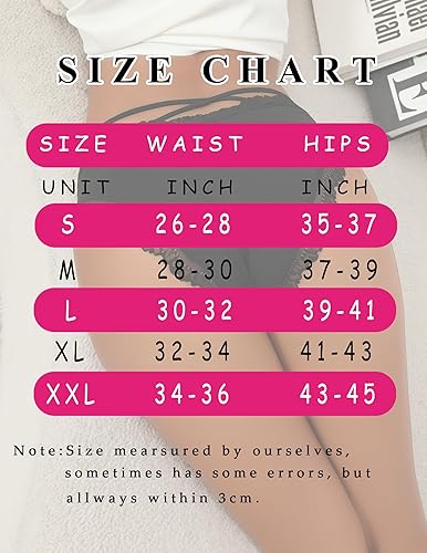 Miniatura 7 de Avidlove Ropa interior para mujer con ribete de encaje, calzoncillos clásicos con espalda cruzada, 4 paquetes