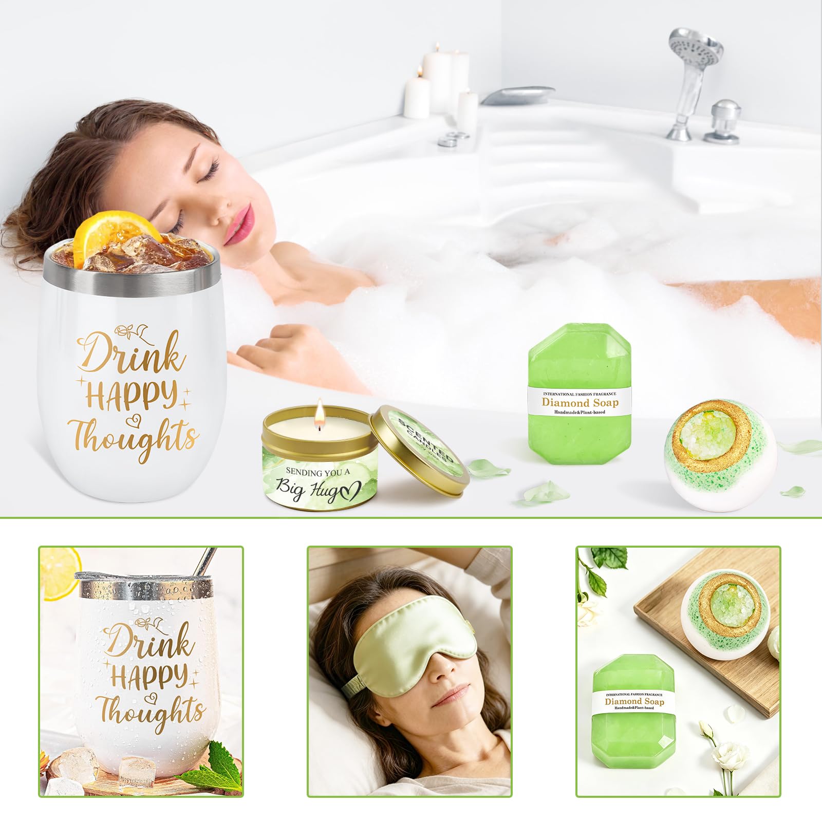 Birthday Gift Basket for Women - Self Care Kit -5 Birthday Gift Basket for Women - Self Care Kit -5