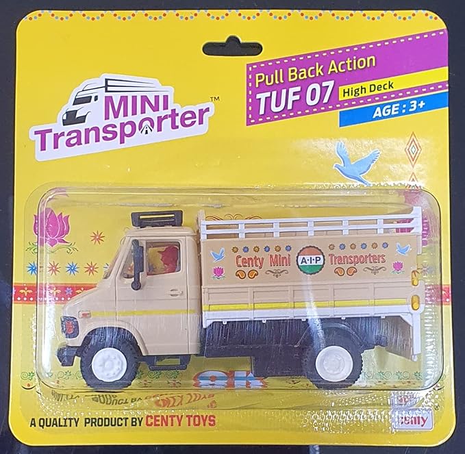 TATA 407 Toy Truck for Kids Newly launched Pull Back 12 cm (White) Amazon.in Toys & Games