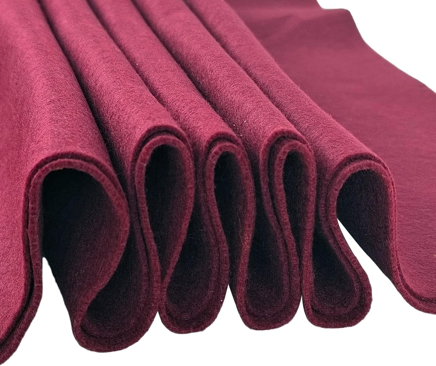 Amazon カラーフェルト、90x90cm大判フェルト、厚さ1.4mmのソフトクラフトフェルト、アート&クラフトプロジェクト用の大きな