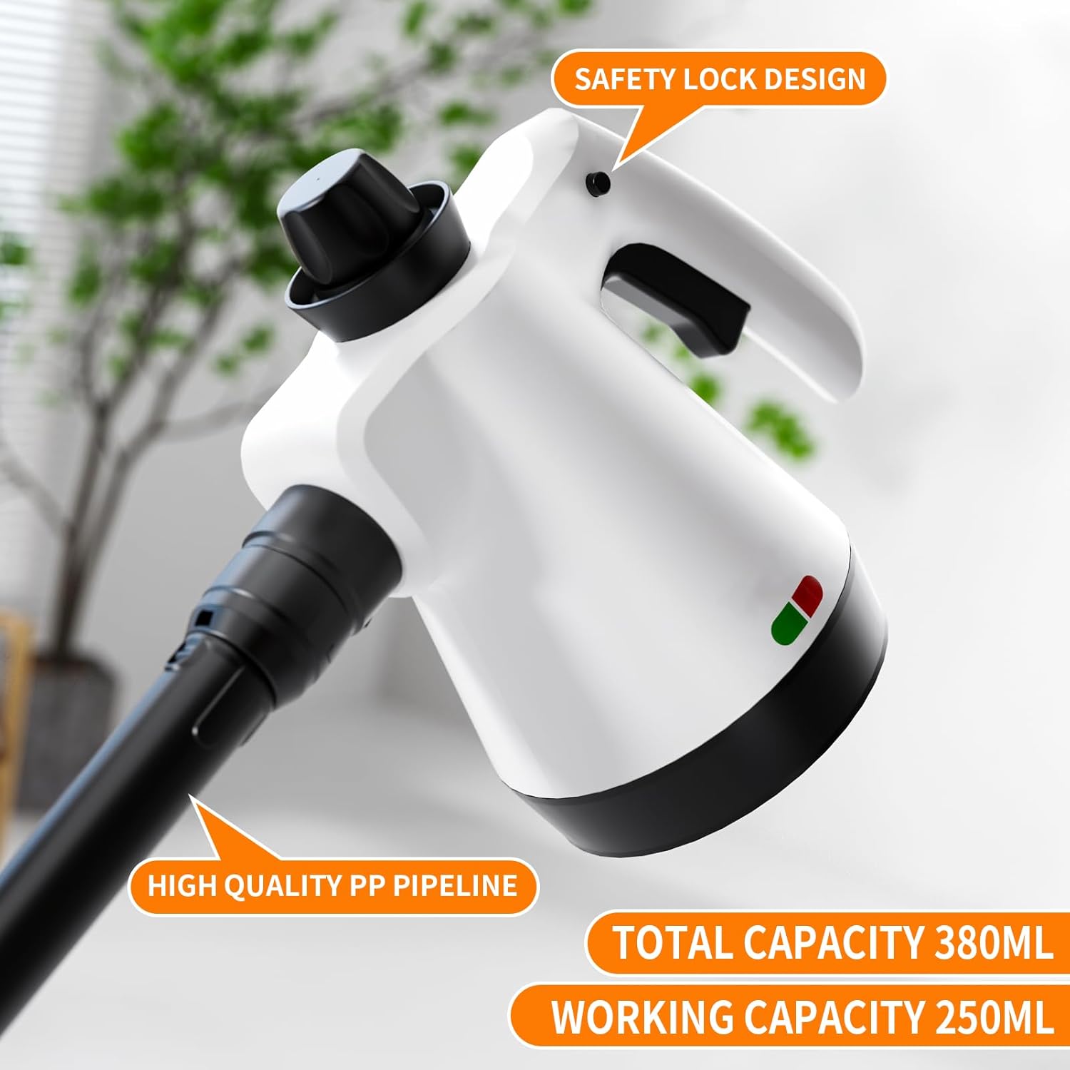 Steam Mop, Detachable Steam Cleaner 16-in-1 Lightweight Handheld Steamer for Hardwood Floors, Home, Tile, Furniture, Clothes, Windows Cleaning