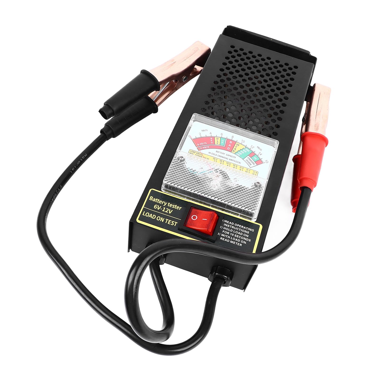 LICAEVEY Tester Akumulatora Samochodowego 12V, Wysokiej Dokładności