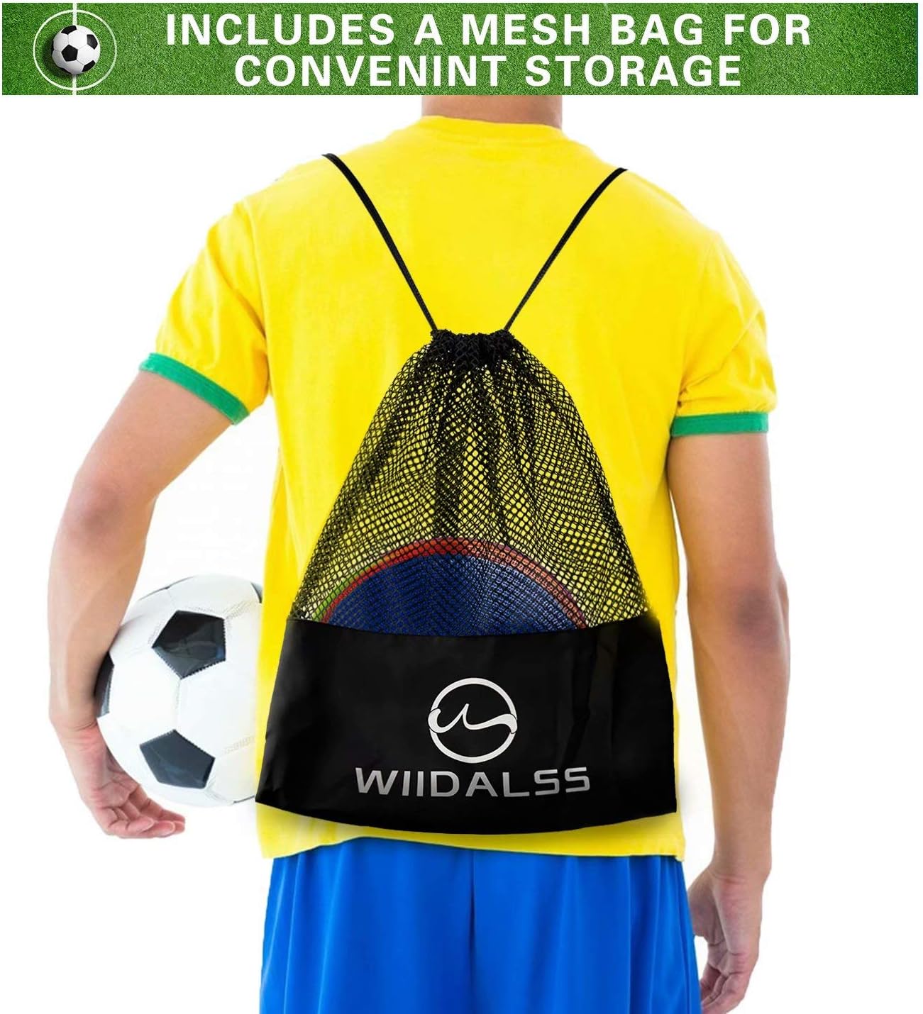 Spot Markers 9 Inch 10 Inch Non-Slip Rubber Agility Markers for Football, Basketball Training Markers, Dance Practice and Drills with Flat Cones Points : Sports & Outdoors