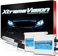 Vista 8 de XtremeVision H7 - Paquete de bombillas de xenón de CA 6K 35W - Balasto de CA delgado - 6000K azul claro - 1 par