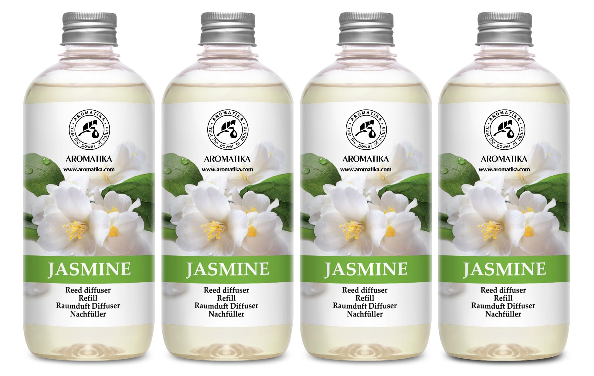 Amazon.com: Jasmine Reed Diffuser Refill - 4x17 Fl Oz - Scented Reed ...