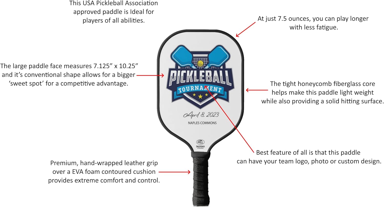 Colorful Cat Colorful Design Pickleball Paddle, USA Pickleball Approved, Black Trim