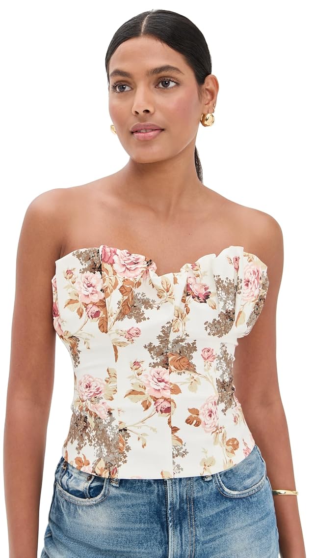 Ronny Kobo Womens Sleeveless Vittoria Corset