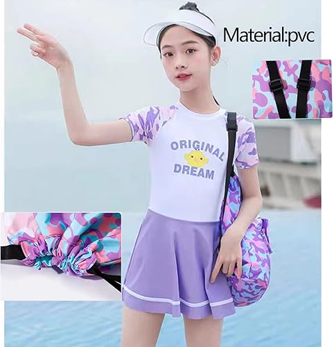 Miniatura 6 de Mochila de natación seca y húmeda para niños, mochila deportiva para niños, mochila deportiva, saco impermeable seco y húmedo separado