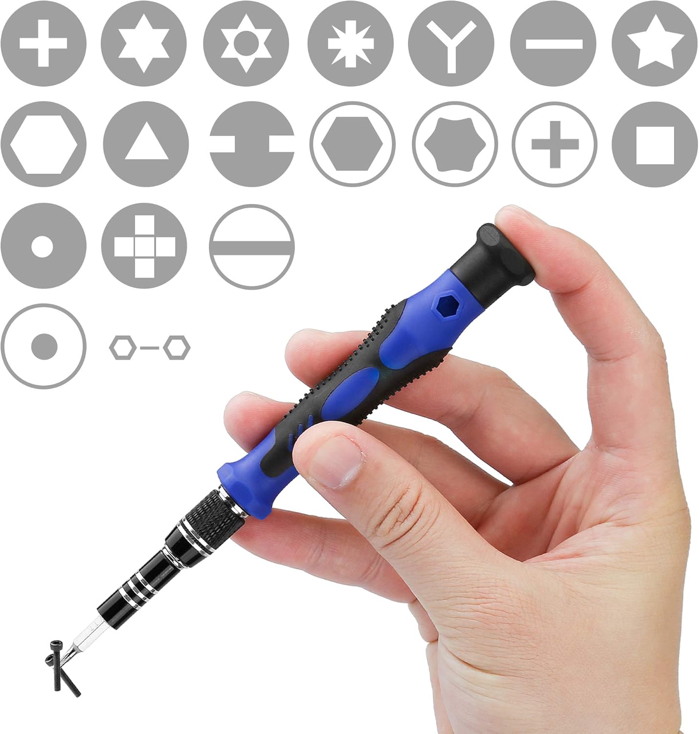 Precision Screwdriver Kit, XOOL 140 in 1 Electronics Repair Tool Magnetic Driver Kit with 120 Bits, Flexible Shaft, Extension Rod for Computer, Mobile Phone, Smartphone, Game Console, PC, Tablet : Electronics
