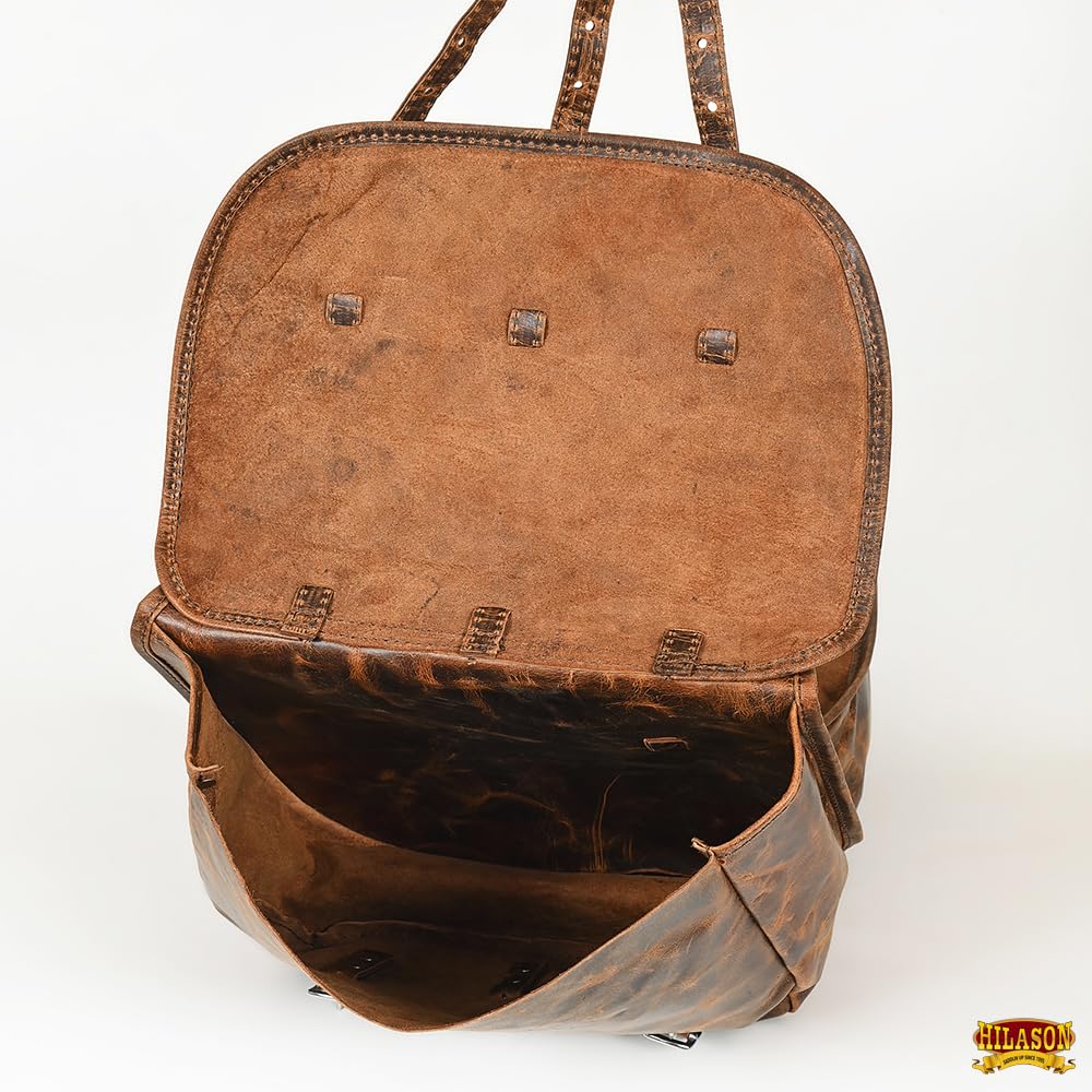 Amazon.co.jp: HILASON ソフトレザー 馬サドルバッグ アンティーク