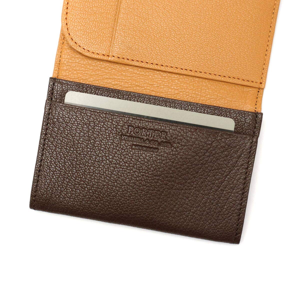 小物 PORTER DOUBLE CARD CASE 129-06013 Yoshida Kaban Porter Card Case [PORTER DOUBLE] 129-06013