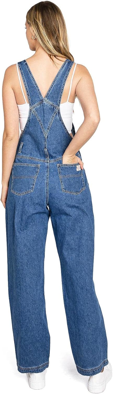 90s Retro Dungaree Utility Denim Twill Canvas Jumpsuit Overalls - Image 3