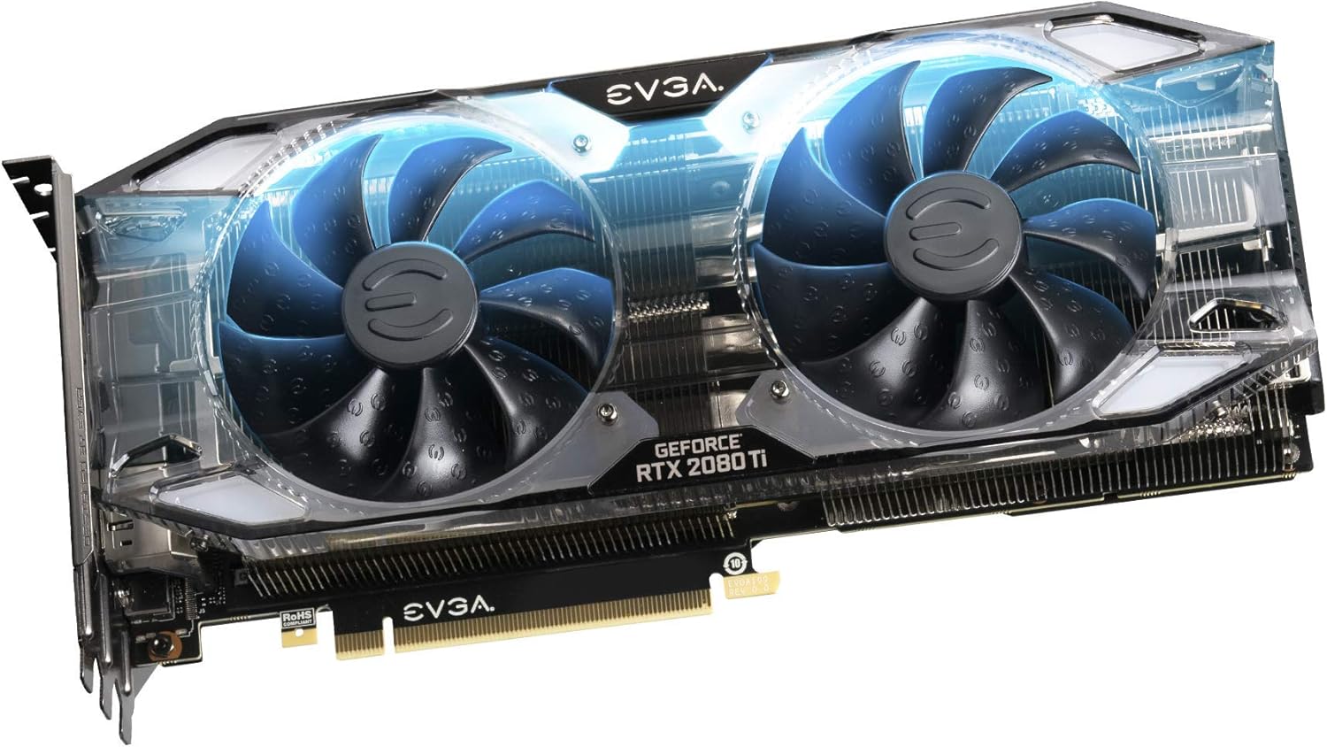 EVGA GeForce RTX 2080 Ti XC ULTRA GAMING, 11GB GDDR6, Dual HDB Fans & RGB LED Graphics Card 11G-P4-2383-KR (Renewed)