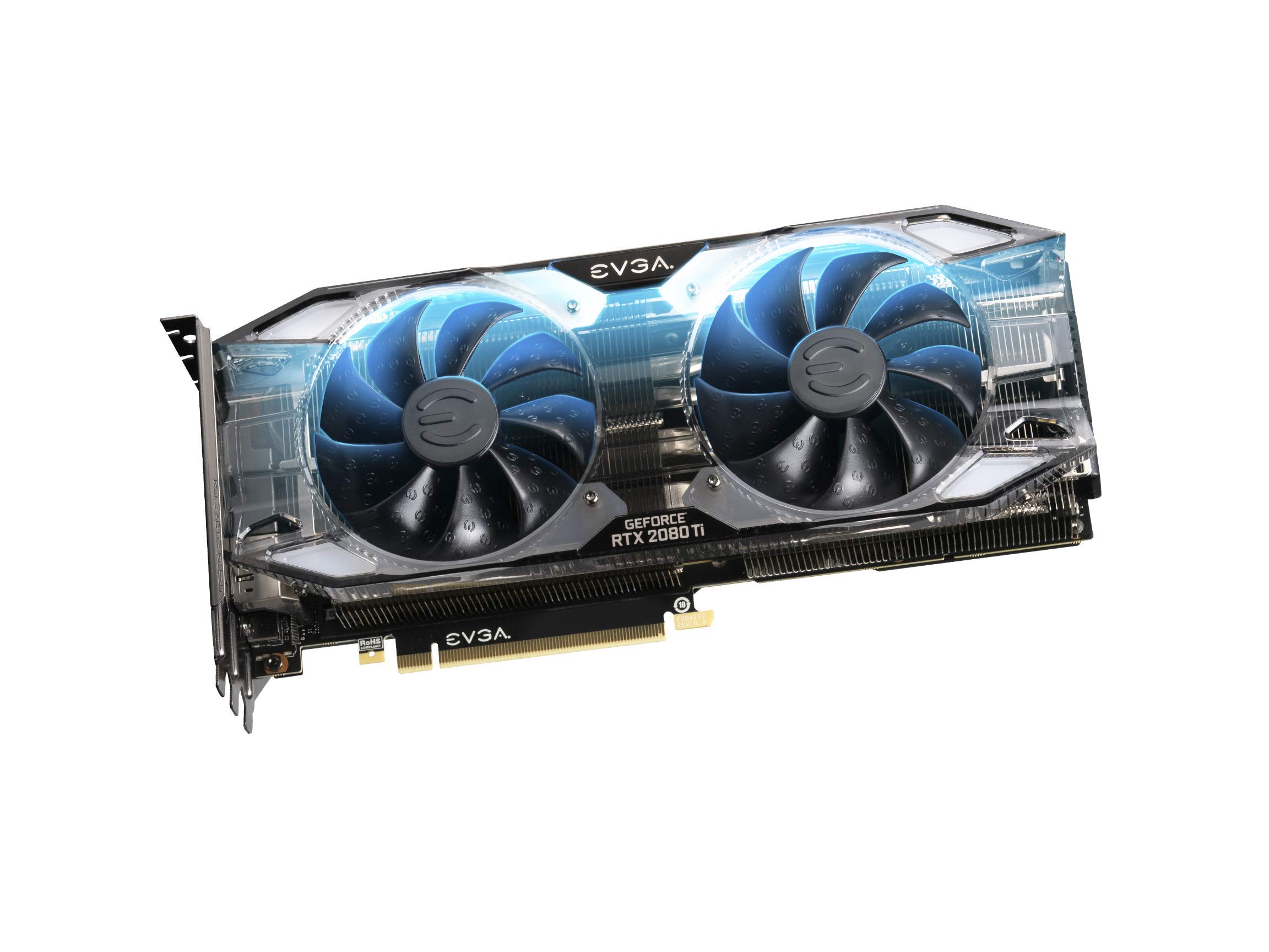 EVGA GeForce RTX 2080 Ti XC ULTRA GAMING, 11GB GDDR6, Dual HDB Fans & RGB LED Graphics Card 11G-P4-2383-KR (Renewed)