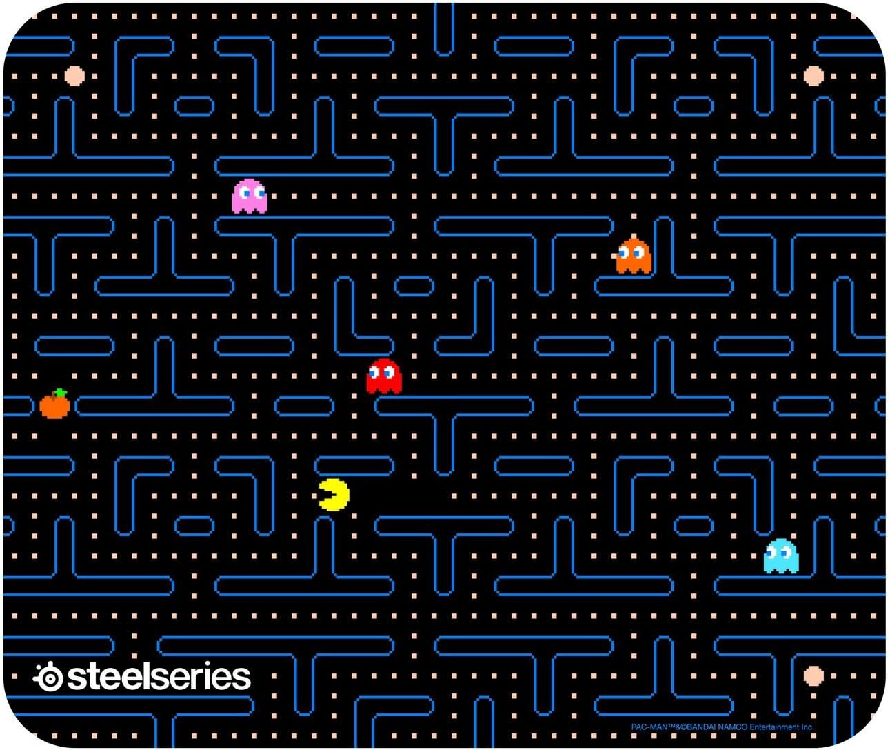 Amazon Co Jp 国内正規品 Steelseries Qck Pac Man Edition マウスパッド パソコン 周辺機器