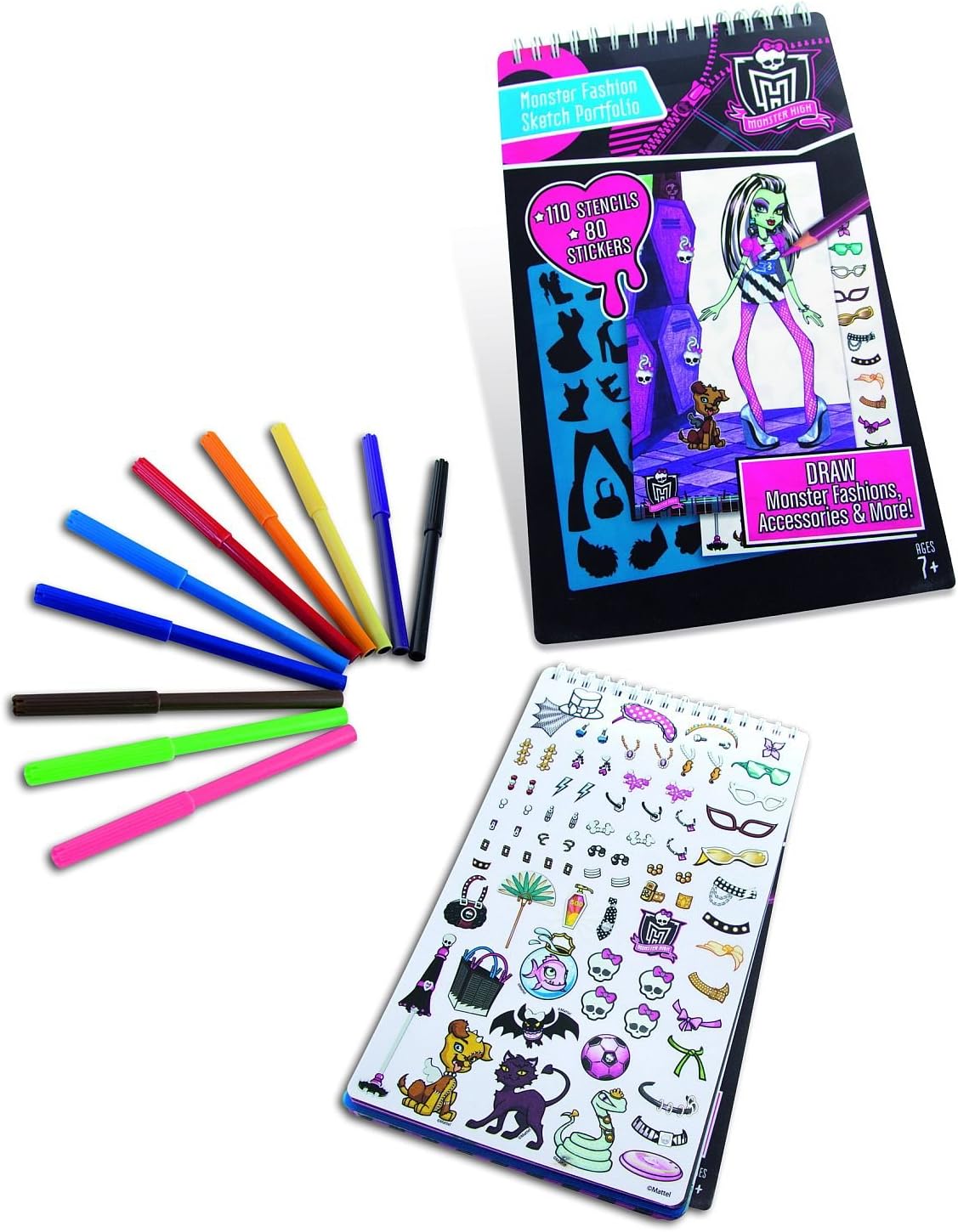 Monster High Artist Tote Compact Portfolio Set
