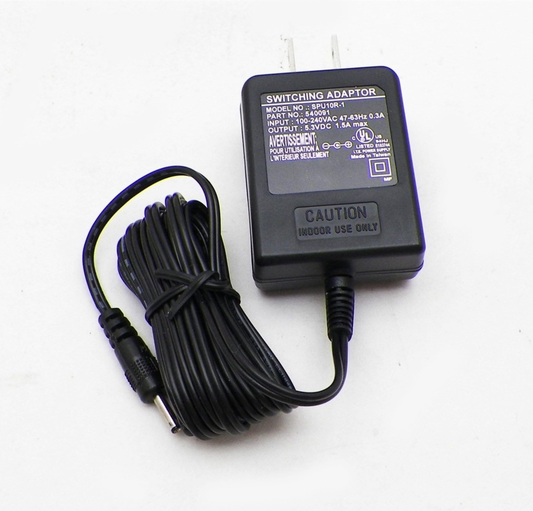 Line 6 SPU10R-1 5.3V DC 1.5A AC Adapter, Barrel Connector, 100-240VAC, 540091