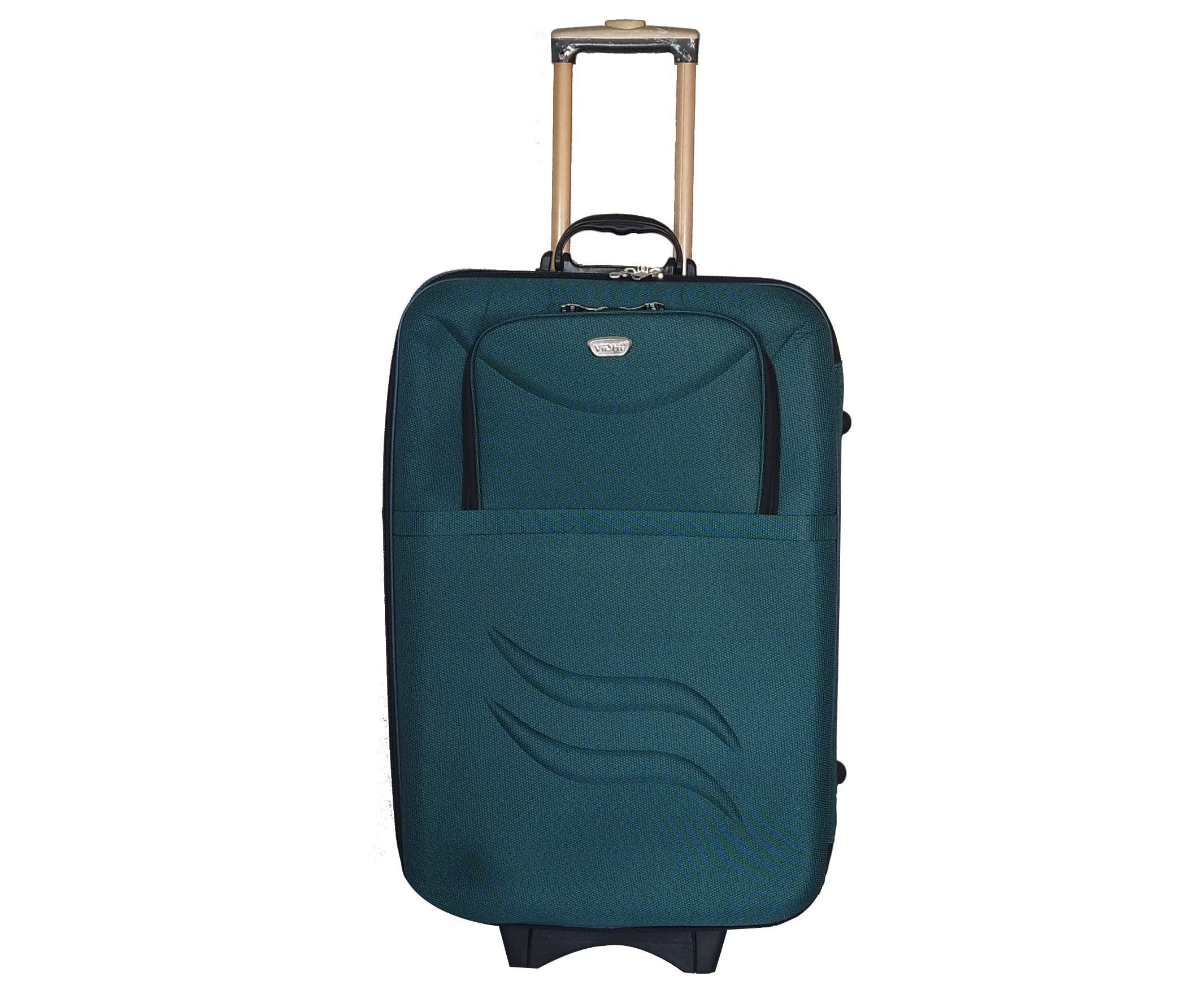 Large Check-in Suitcase (71 cm) - 28" (71 cm) Large Suitcase Trolley Bag for Travel for Travelling | Water Resistant Durable Luggage Bag with Smooth Wheels (Green)-image-0