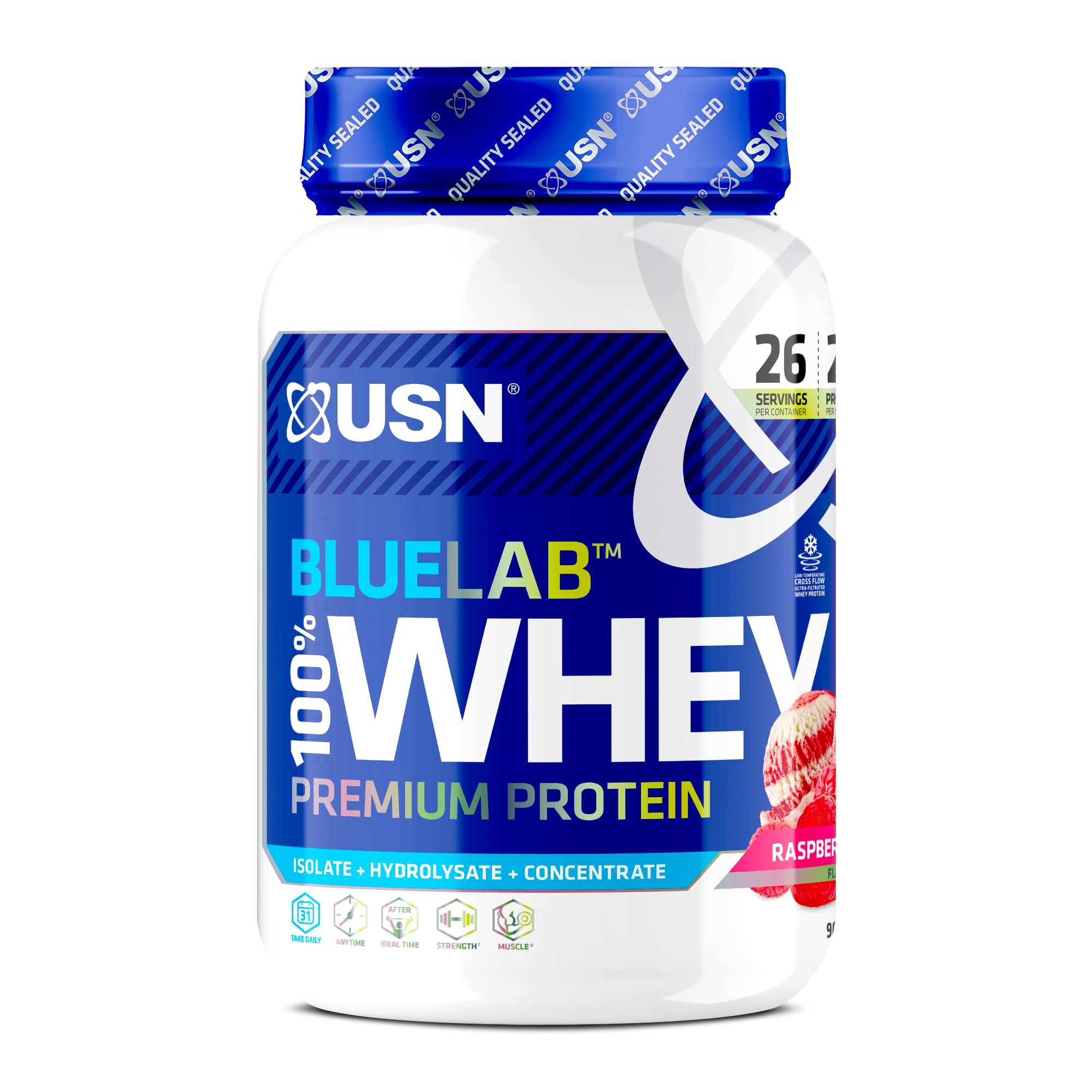 Blue Lab Whey Raspberry Buy USN Blue Lab Whey Protein Powder: Raspberry Ripple - Whey Protein ...