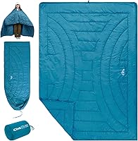 Vista 14 de iClimb - Manta de camping ultraligera y compacta con aislamiento Thinsulate 3M