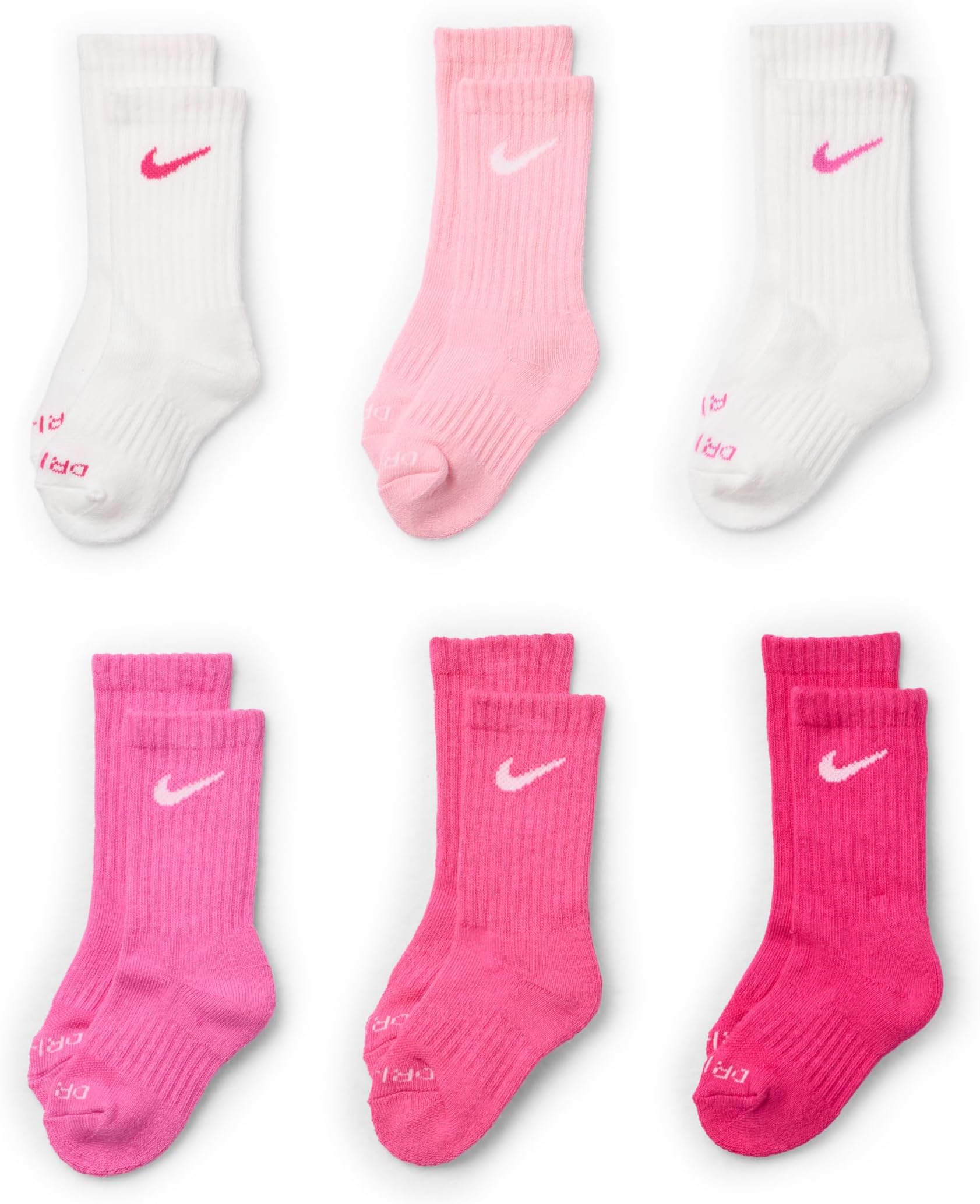 Nike Kids' 6-Pack Performance Socks