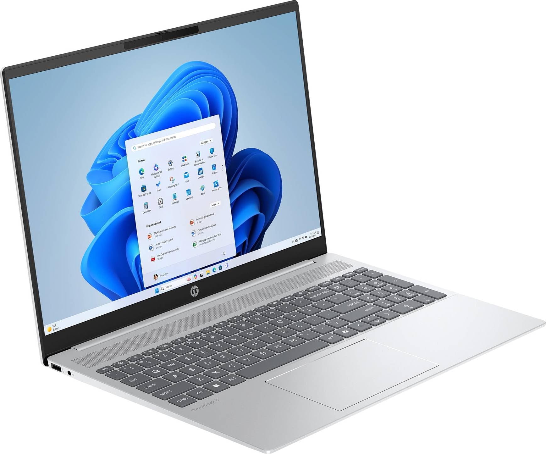 Amazon.com: HP OmniBook 5 16” WUXGA 1920 x 1200 Laptop, AMD Ryzen