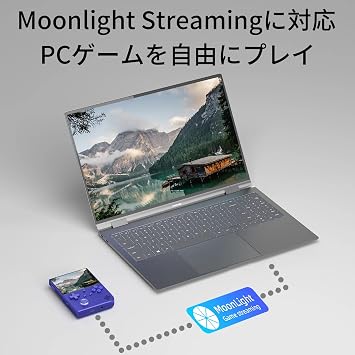 Anbernic RG40XXV Whatskoハンドヘルド携帯ゲーム機 64GB Linuxシステム 4インチIPSフルスクリーン WiFiオンライン対戦Bluetooth機能付 1600万色RGB照明効果 ブルー