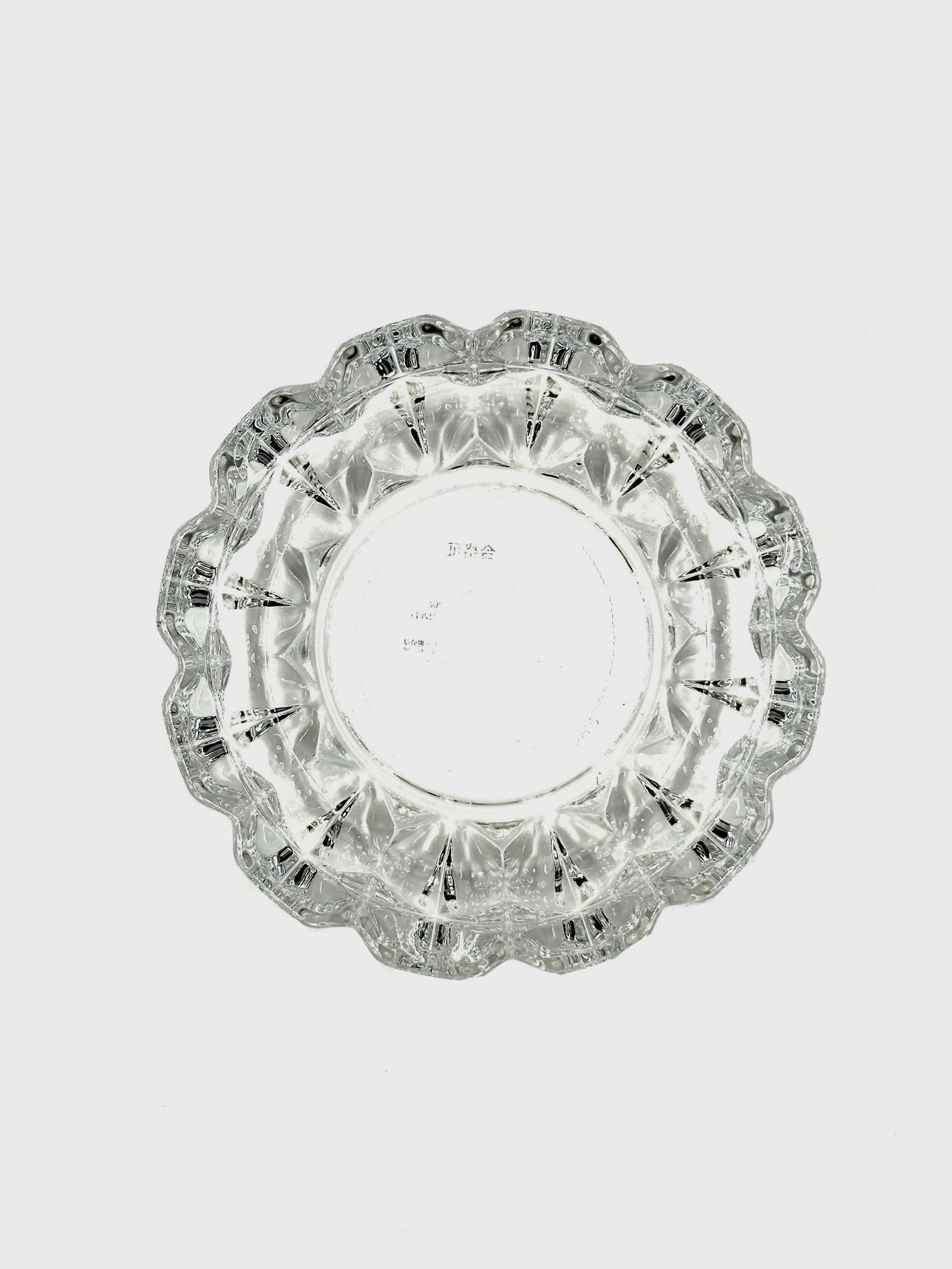 RAHALIFE HOME SOLUTION Elegant Glass Ashtray – Stylish, Durable, and Easy-to-Clean Ashtray for Home, Office, and Outdoor Use