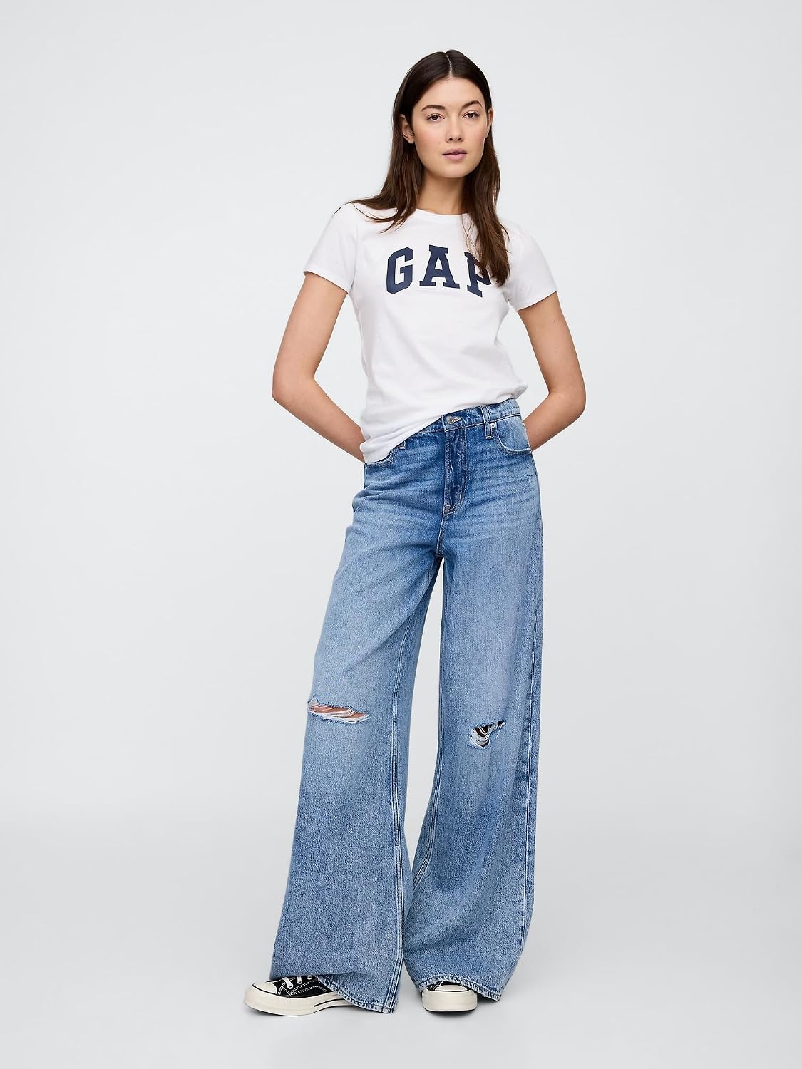Gap Women's 2-Pack Classic Logo Tee T-Shirt