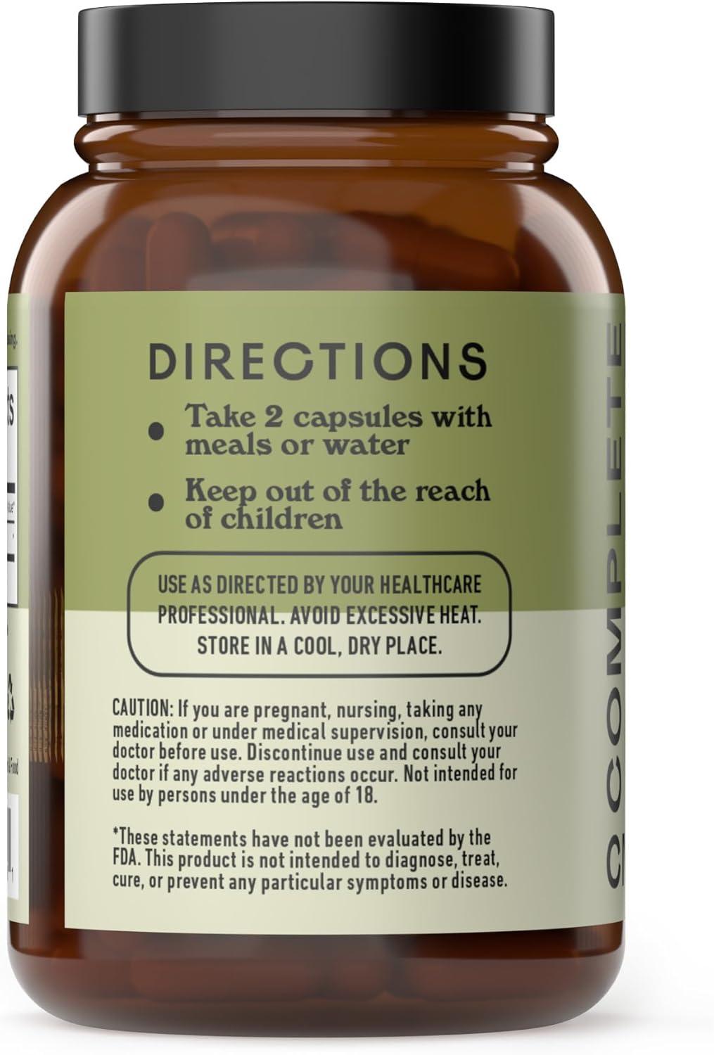 Organic Olive Leaf Extract Capsules 550mg - Pure Olive Leaf Extract Organic Formula, Immune & Digestive Support Supplement, 1100mg Serving, Vegan Non GMO, No Fillers, 100 Olive Leaf Capsules Made USA - Image 2