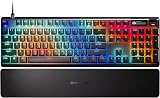 SteelSeries Apex Pro Gen 3 - Clavier Gamer HyperMagnetic - Switches OmniPoint 3.0 - Actionnement Ajustable - Toucher Rapide/SOCD - OLED - RGB - Capuchons PBT - USB-C - US Layout QWERTY - 12