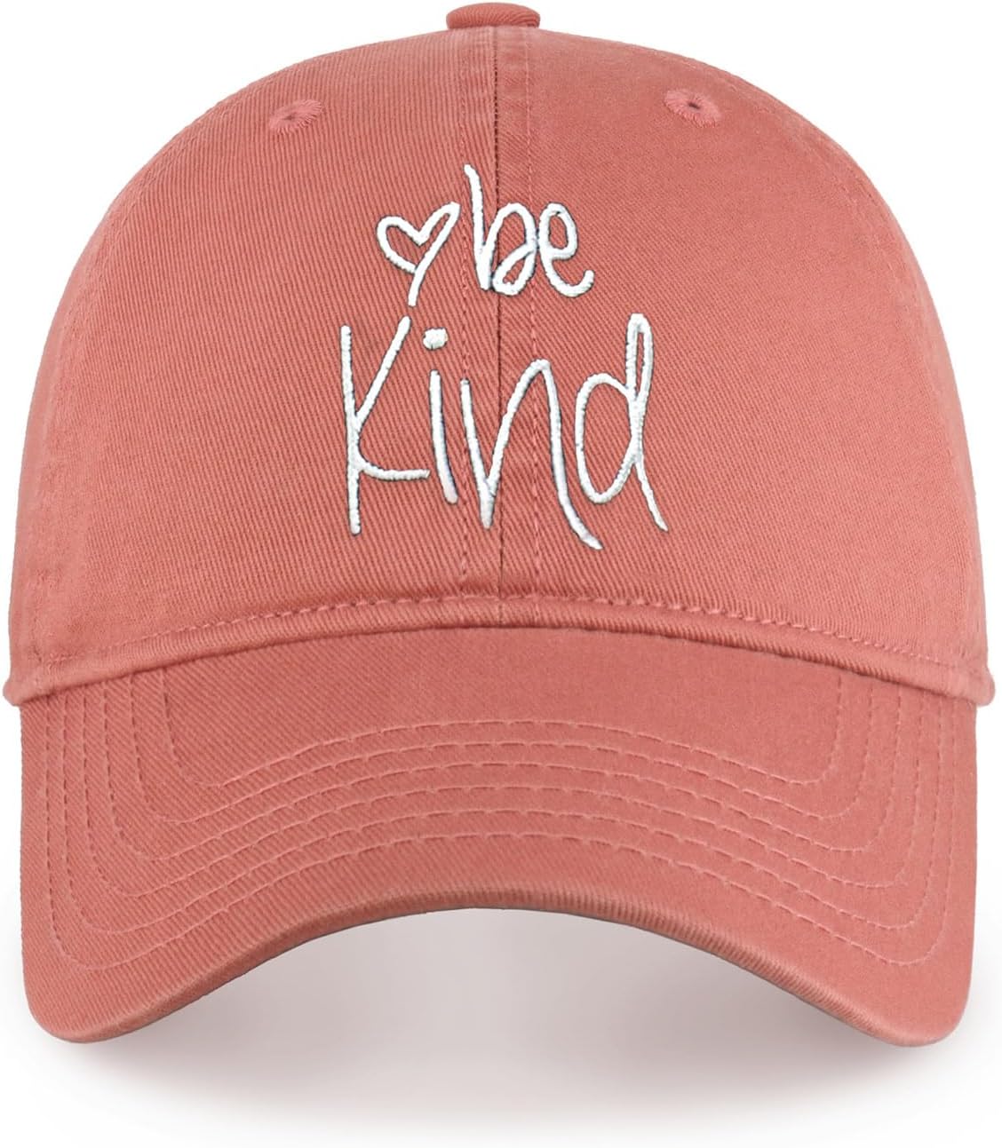 CHOK.LIDS Be Kind Womens Baseball Cap Cotton Polo Style Fashion Hat