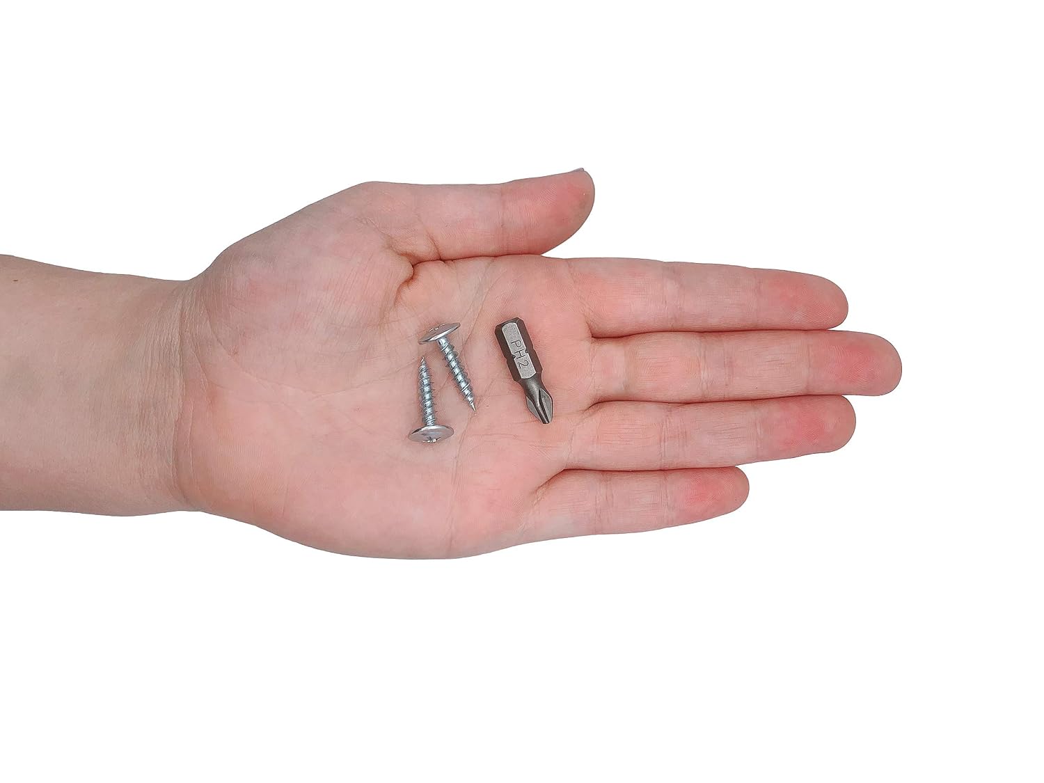 (Pack of 300 pcs) Zinc Plated Steel 4.2 x 19 mm Wood Screws, Metal Screws, Phillips Modified Truss Head, Self Tapping (300 - Image 4
