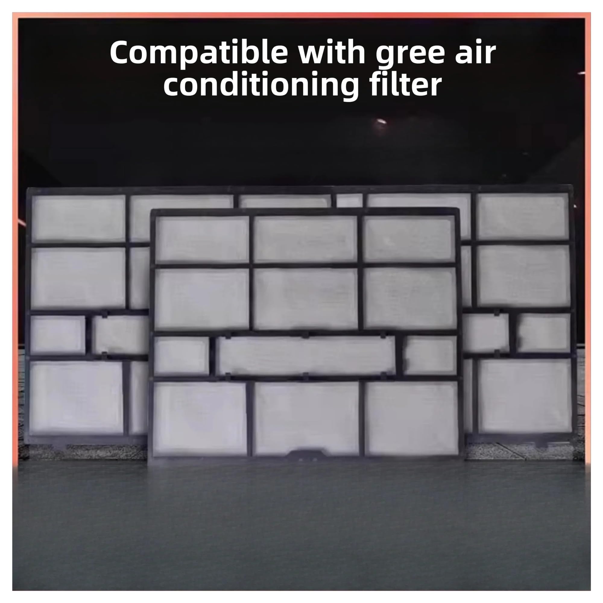 Compatibile Con Gree, Filtro Del Condizionatore D'aria 29.2X29.2/32X25.5/29X26.5/28.2X26.5/31X25.5/33.2X28.3/35.3X29~~ Parti Dello Schermo Antipolvere Del Filtro | 2pcs l